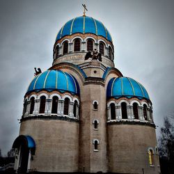 Low angle view of cathedral against sky