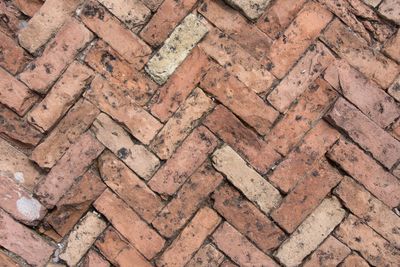 Full frame shot of tiled floor