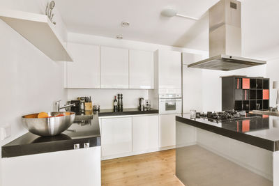 Interior of kitchen