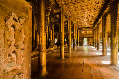 Interior of old building