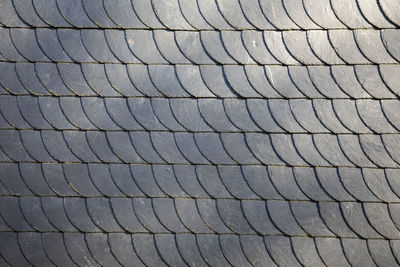 Full frame shot of roof tiles