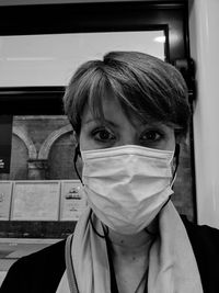 Portrait of mid adult man in car