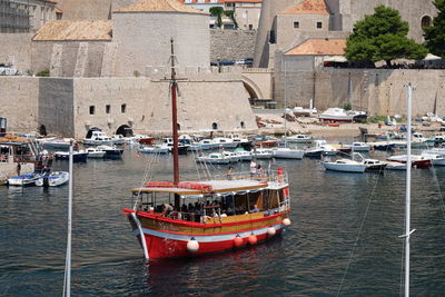 Rudolfo boat, old port, dubrovnik, croatia 2018