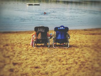 People on beach