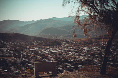 Aerial view of a city