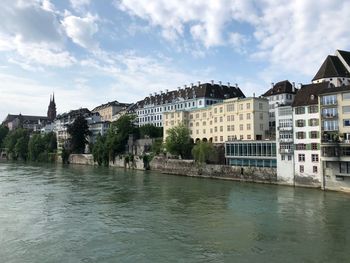 Buildings at waterfront