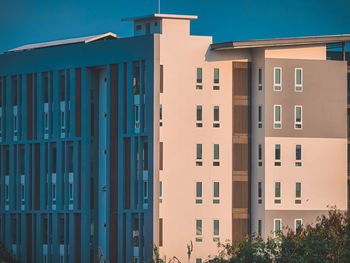 Sunlight and shadow on building