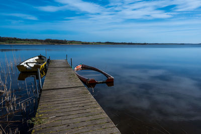 Boats by old