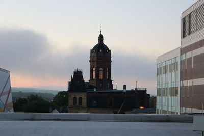 Buildings against sky