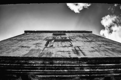 Low angle view of church against sky