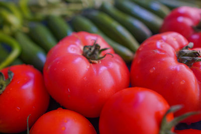 Full frame shot of tomatoes