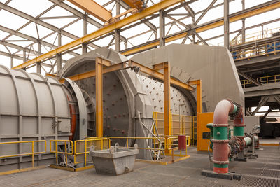 Interior of factory