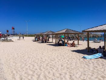 People on beach