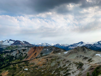 Flute summit atop whistler mountain