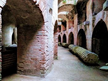 Interior of old building