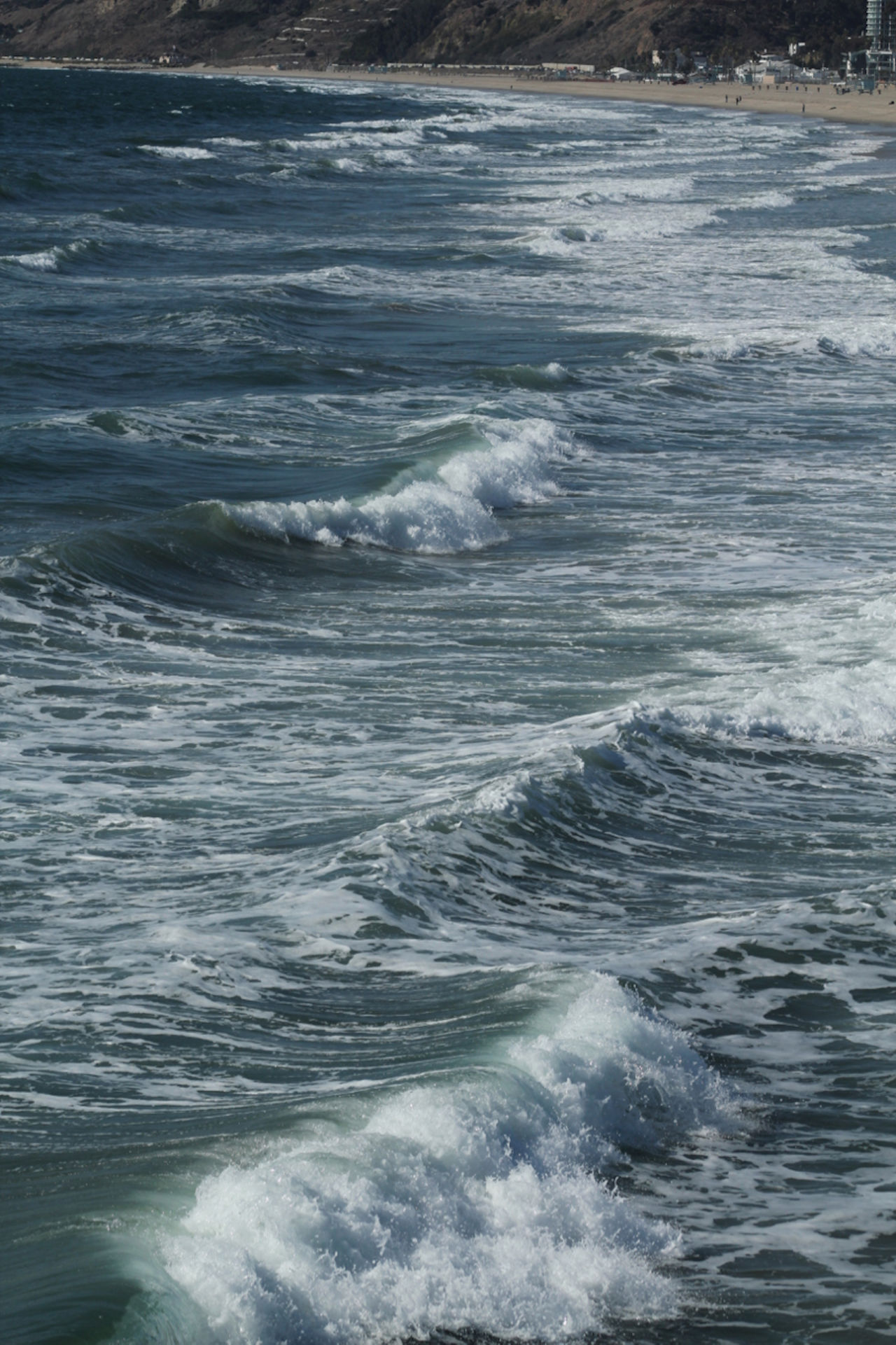 Pacific Ocean at Santa Monica, CA