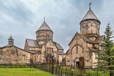 Kecharis monastery is a medieval armenian monastic complex in tsakhkadzor in armenia