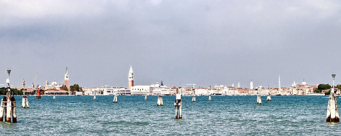 View of buildings at waterfront