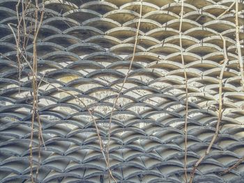 Full frame shot of patterned ceiling