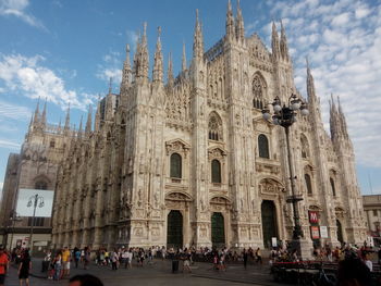 Low angle view of cathedral against sky