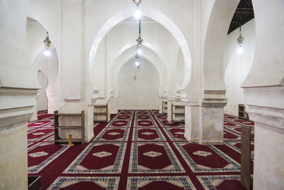 Interior of koutoubia mosque in marrakech jamaa el fna