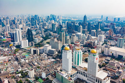 Aerial view of cityscape