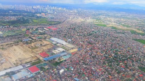 Aerial view of cityscape