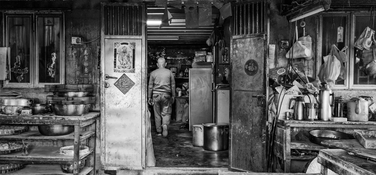 indoors, store, architecture, retail, built structure, large group of objects, in a row, shop, no people, old, interior, door, empty, small business, wood - material, day, abandoned, incidental people, shelf, absence