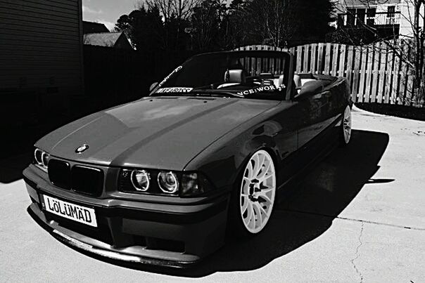 VIEW OF CAR ON THE ROAD