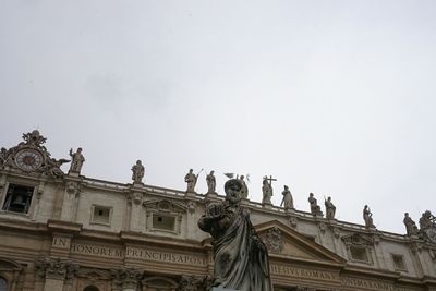 Low angle view of built structure