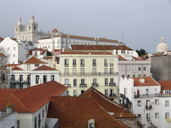 View of buildings in city