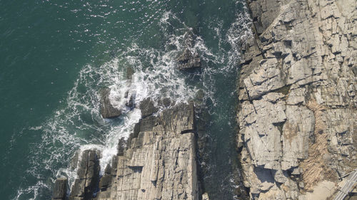 Close-up of sea waves