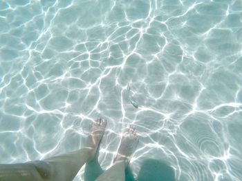 Full frame shot of swimming pool