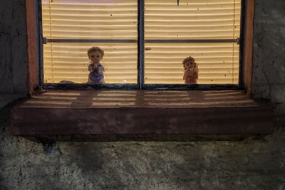 Children playing in corridor