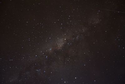 Low angle view of stars in sky