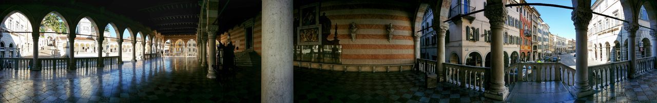 Interior of building