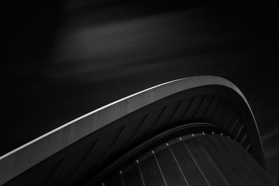 Low angle view of bridge against sky