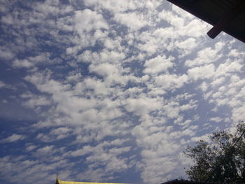 Low angle view of sky