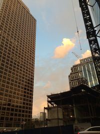 Low angle view of building against sky