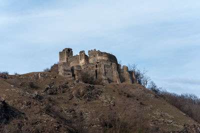 A view of soimos fortress. built in 1278