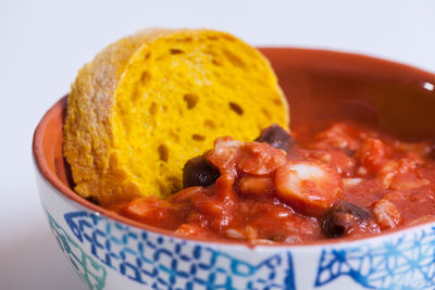 Close-up of food in bowl