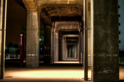 Interior of building