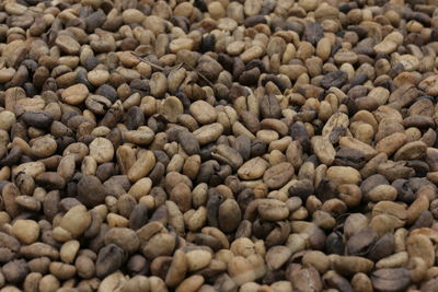 Full frame shot of coffee beans