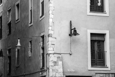 Low angle view of a building, girona. 