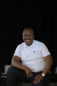 Portrait of a smiling young man