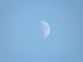 Low angle view of blue sky and clouds