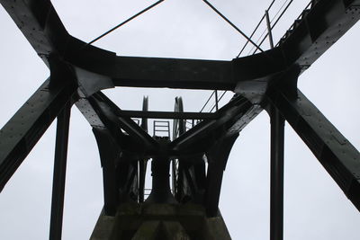 Low angle view of built structure against sky