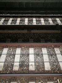 Railroad station platform
