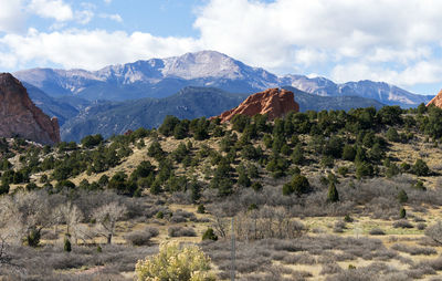 The garden of the gods is a public park located in colorado springs, colorado, usa.