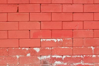 Full frame shot of brick wall